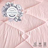 Набір Tropical євро ковдра 200х220 см + 2 подушки 50х70 см пудра IDEIA антиалергійний, фото 4