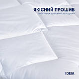 Набір подушок 2 шт Classica Soft IDEIA 50х70 см штучний пух, чохол з блискавкою для дому та готелів, фото 2