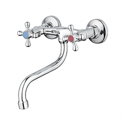 Змішувач ZEGOR DMX12-A605 для кухні зі стіни