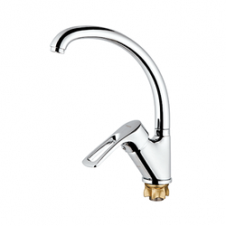 Змішувач ZEGOR DYU4-A181 для кухні Ф40 |Смеситель ZEGOR DYU4-A181 для кухни Ф40