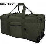 Сумка валіза та рюкзак на коліщатках Mil-Tec 110 л Olive 13854001, фото 4