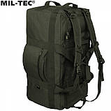 Сумка валіза та рюкзак на коліщатках Mil-Tec 110 л Olive 13854001, фото 7
