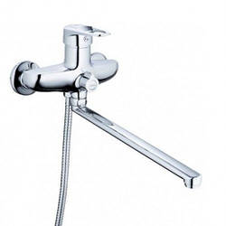 Змішувач ZEGOR Z63-NGB-A185 для ванної Ф40 |Смеситель ZEGOR Z63-NGB-A185 для ванной Ф40