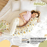 Подушка для вагітних та годування ТМ PAPAELLA 30х190 см + гудзик обіймашки, фото 7