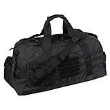 Тактична сумка Mil-Tec US CARGO BAG MEDIUM 54L — чорний 13828102, фото 3