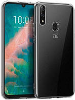 Силиконовый прозрачный чехол для ZTE Blade V10