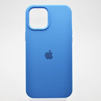 Чохол накладка Silicon Case для iPhone 12 Pro Max Blue Синій