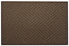 Килимок 75*45 см в передпокій на гумовій основі коричневий, фото 3