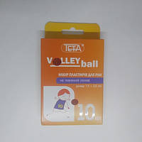 Набор пластырей для ран Teta® Volleyball на тканевой основе 7,2x2,5 см, №10