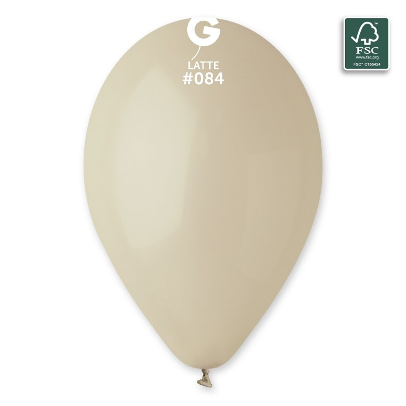 Кулі 10"/25 см Пастель Латте 084 Gemar Balloons