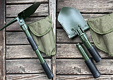 Туристична лопата багатофункціональна Mil-Tec Type Mini II - зелена (15525000)