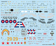 МіГ-27/МіГ-23БН Флоггер. Модель літака у масштабі 1/48. ITALERI 2817, фото 2