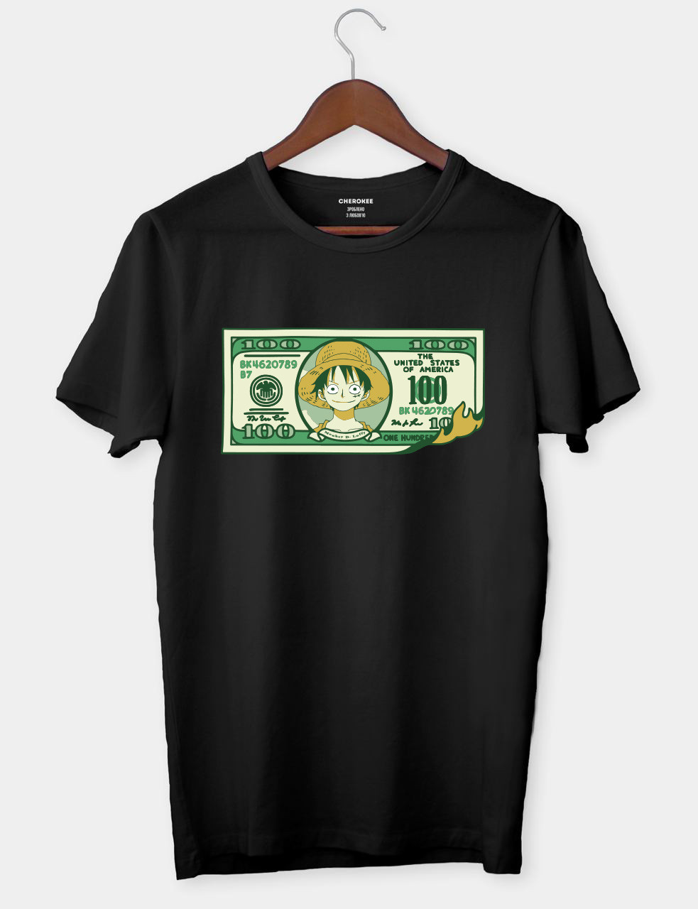 Чоловіча футболка "Monkey D. Luffy dollar", фото 1