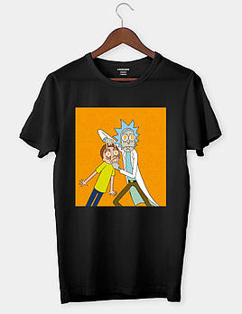 Чоловіча футболка "Рік і Морті біткоїн"