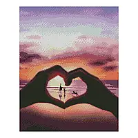 Алмазна вишивка. Картина на підрамнику Сімейная мрія, розмір 40х50 см