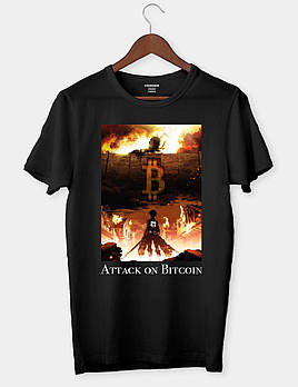 Чоловіча футболка "Attack on Bitcoin"
