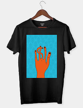 Чоловіча футболка "Долар рука"