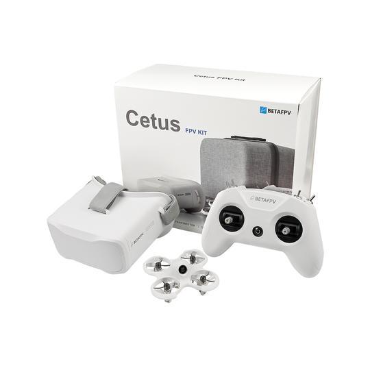 BETAFPV Cetus FPV Kit — комплект дрон із БК моторами, FPV окулярами, пультом, 2 батареї, з кейсом