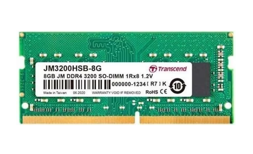 Пам'ять для ноутбука Transcend DDR4 3200 8GB SO-DIMM (JM3200HSB-8G)