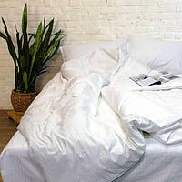 Комплект постельного белья Tiare Сатин Stripe, White, двухспальный, Вилюта