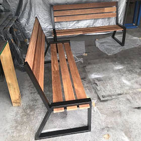 Лавка паркова / лавочка паркова зі спинкою