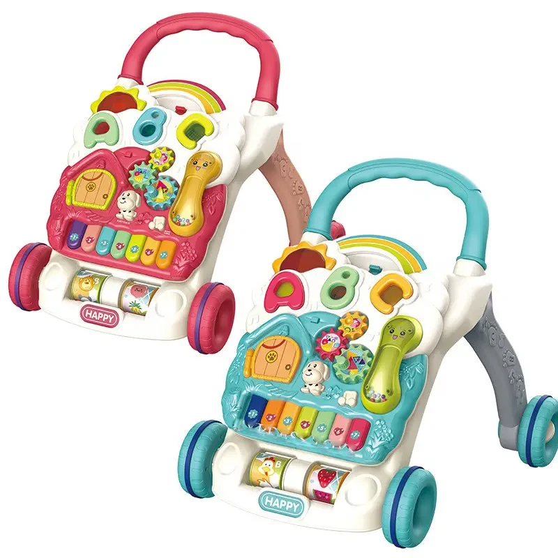 Музичні ходунки-каталка "TK Group" (2 кольори, знімна панель, українське озвучення, підсвічування) 14818, фото 1