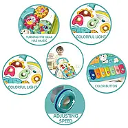 Музичні ходунки-каталка "TK Group" (2 кольори, знімна панель, українське озвучення, підсвічування) 14818, фото 2