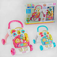 Музичні ходунки-каталка "TK Group" (2 кольори, знімна панель, українське озвучення, підсвічування) 14818, фото 4