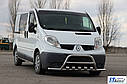 Передня захист, кенгурятник з дугою Renault Trafic (2001+), фото 2