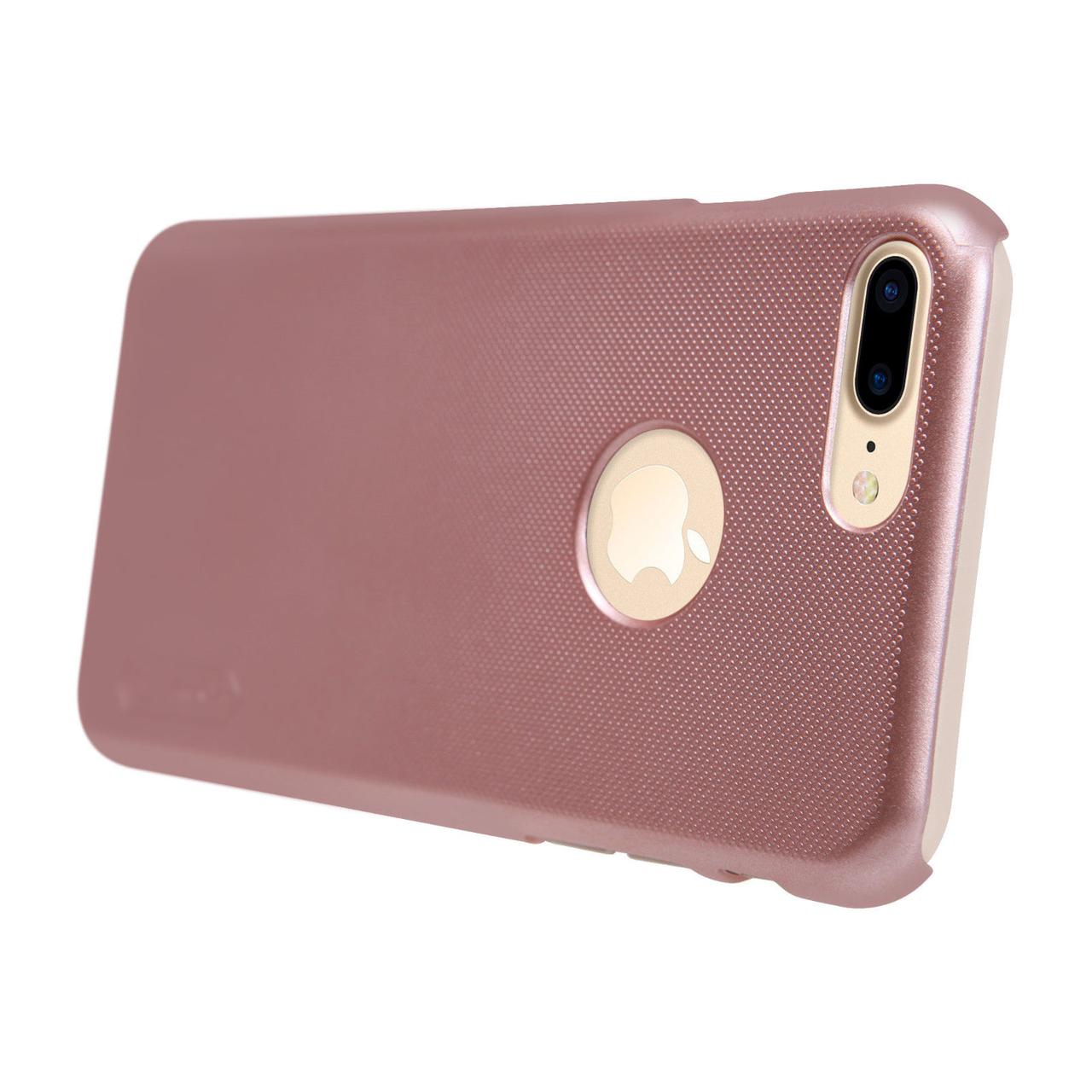 Чехол Nillkin Matte для Apple iPhone 7 plus / 8 plus (5.5") (+ пленка) Розовый / Rose Gold - фото 4 - id-p1662473784