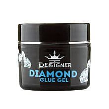 Густий клей-гель Diamond Glue Gel Дизайнер для страз, каміння та гелевих тіпсів, 10 мл.