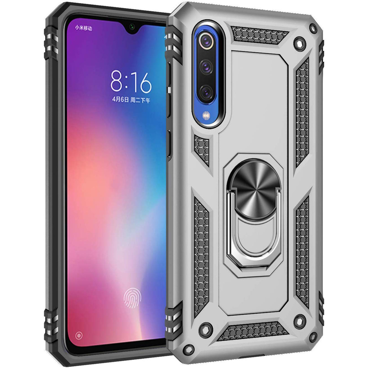 Ударопрочный чехол Serge Ring for Magnet для Xiaomi Mi 9 SE - фото 1 - id-p1662473953