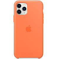 Чехол Silicone case (AAA) для Apple iPhone 11 Pro (5.8") Оранжевый / Vitamin C