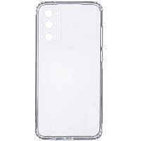 TPU чехол GETMAN Clear 1,0 mm для Samsung Galaxy S20 FE