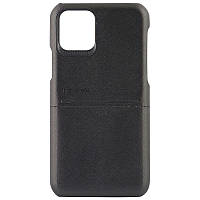 Кожаная накладка G-Case Cardcool Series для Apple iPhone 13 mini (5.4") Искусственная кожа, Черный