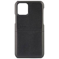 Кожаная накладка G-Case Cardcool Series для Apple iPhone 13 Pro (6.1") Искусственная кожа, Черный
