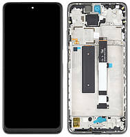 Дисплей Xiaomi Mi 10T Lite с тачскрином и рамкой, оригинал 100% Service Pack, Grey