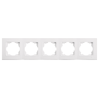 Рамка горизонтальная 5-я VI-KO (Linnera) белый