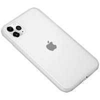 Силиконовый матовый полупрозрачный чехол для Apple iPhone 11 Pro (5.8") Матовый / Matte