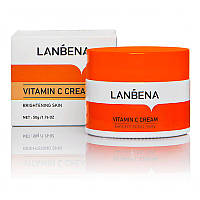 Крем для обличчя LANBENA Cream 50 г Vitamin C заспокоює і годує шкіру обличчя