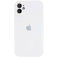 Чехол Silicone Case Full Camera Protective (AA) для Apple iPhone 12 mini (5.4") Белый / White