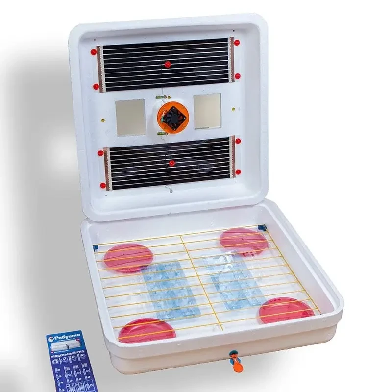 Інкубатор механічний Рябушка Turbo 150 з вологоміром, фото 1