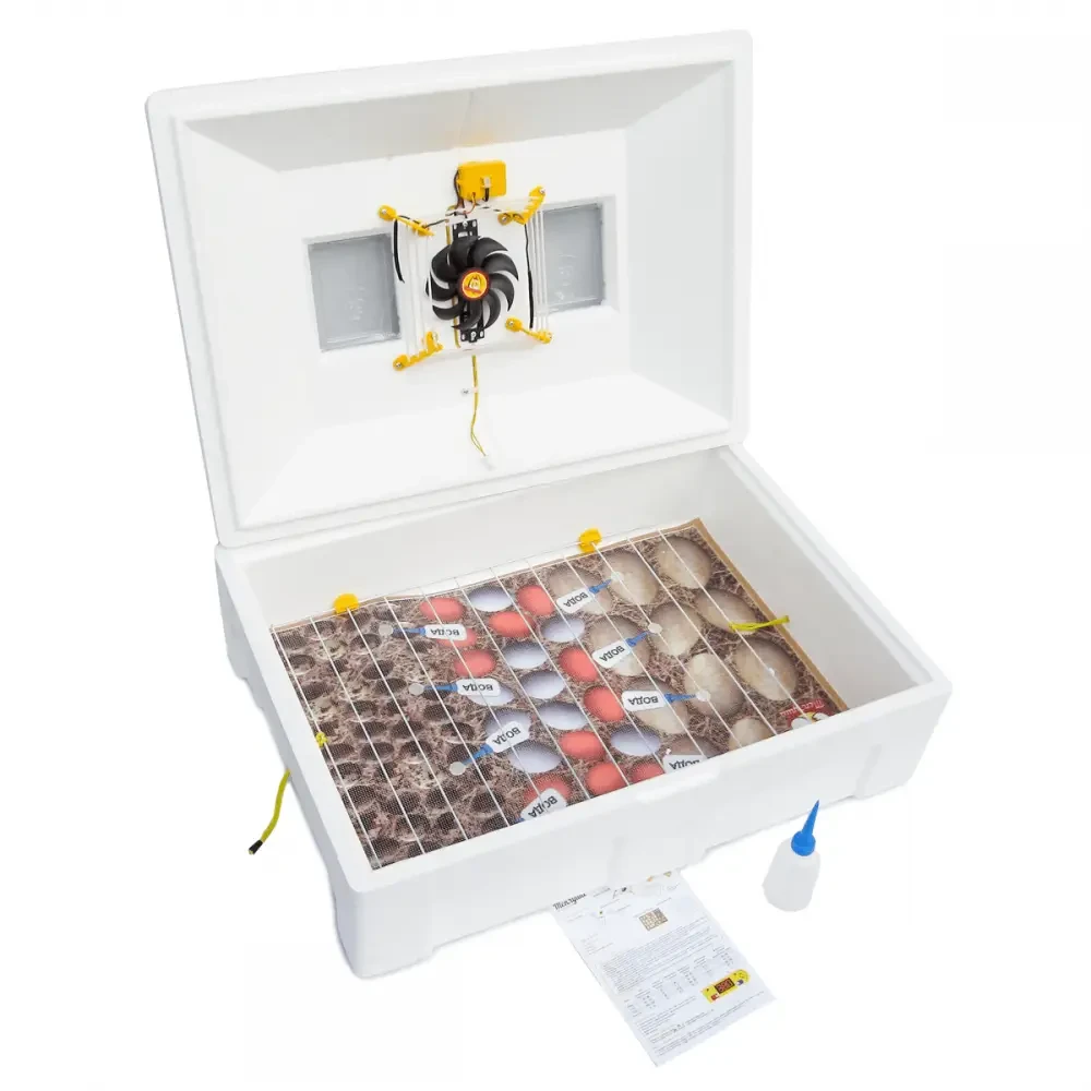 Інкубатор механічний Теплуша ИБ 100 ТМВ Теновий з вологоміром, фото 1