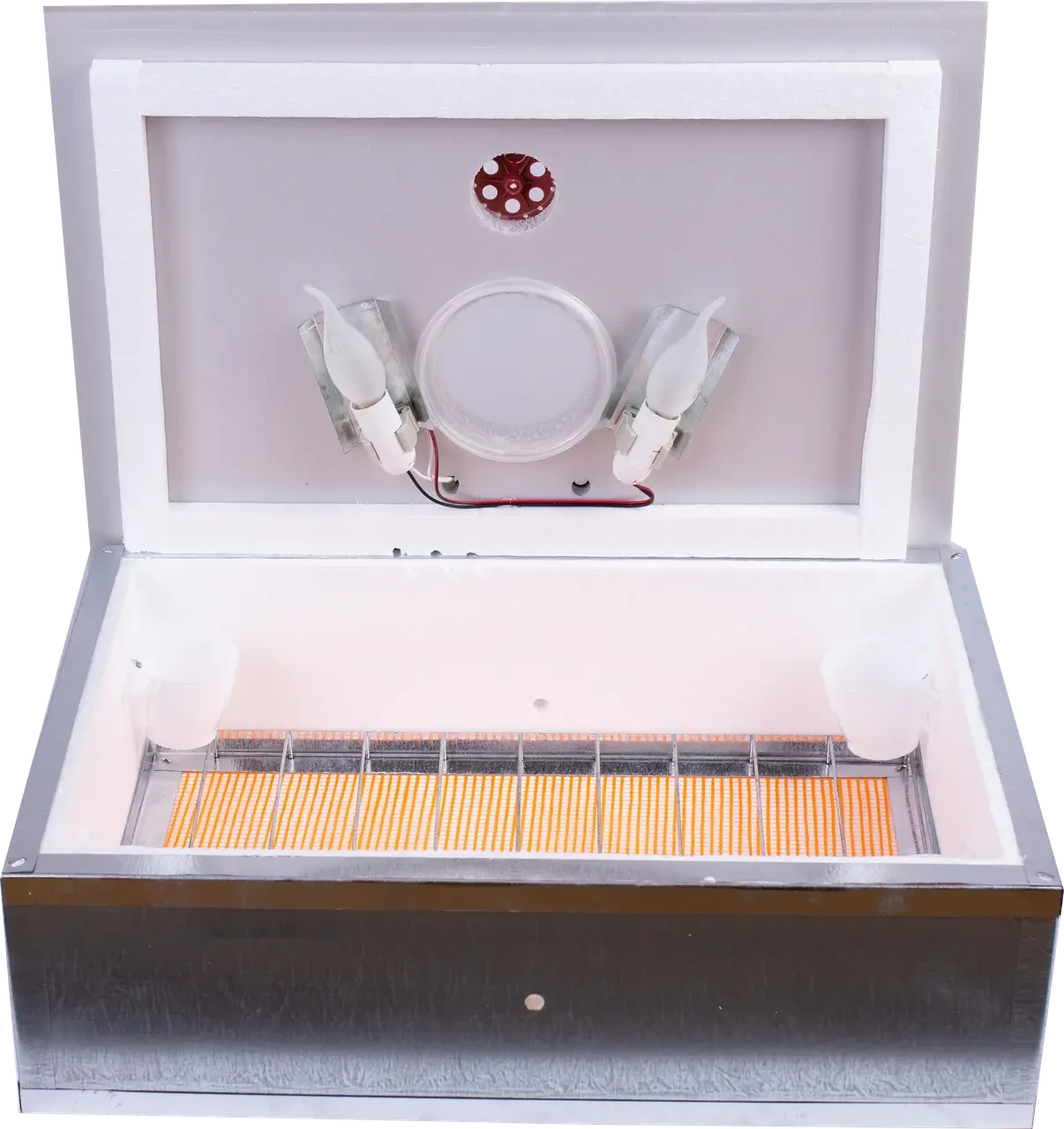 Інкубатор механічний Наседка 70 в металевому корпусі, фото 1