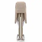 Дитяче ліжечко-колиска KiderKraft Lovi Beige з москитною сіткою та легким складанням для дому та подорожей, фото 6