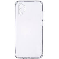 TPU чехол GETMAN Clear 1,0 mm для Samsung Galaxy Note 10 Plus