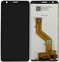 Дисплей модуль тачскрин ZTE Blade A31 2021 черный p/n: SKI545-B72 V0.1