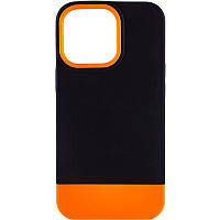 Чехол TPU+PC Bichromatic для Apple iPhone 13 Pro (6.1") Black / Orange