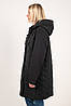 Куртка TOWMY 6673 black батальних розмірів, фото 3