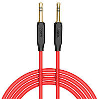 AUX кабель Hoco UPA11 1m красно-чёрный